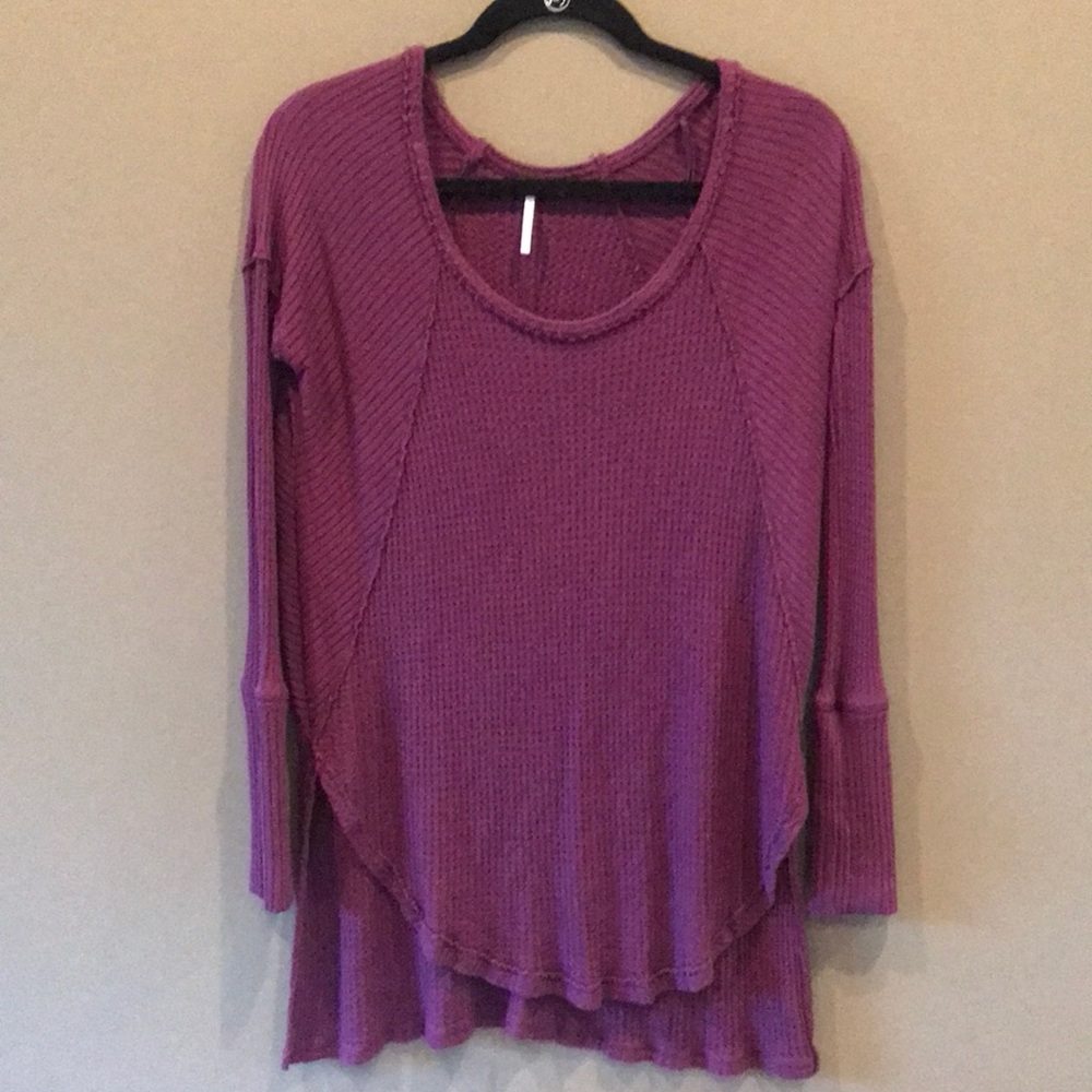 Beautiful purple Free People top. Size XS.